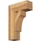 Ekena Millwork Westlake Block Rough Sawn Bracket, Western Red Cedar, 6"W x 18"D x 26"H BKT06X18X26WTL05RWR - alternate 1